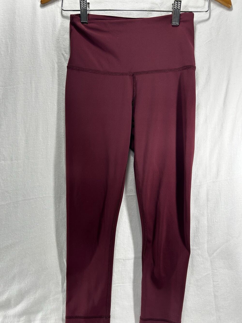 Leggings Maroon 90 Degree By Reflex Size XS